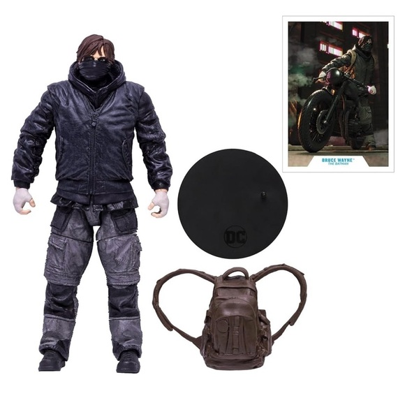 McFarlane DC Batman Movie Bruce Wayne 7" Action Figure with Accessories. NIB - Picture 2 of 7